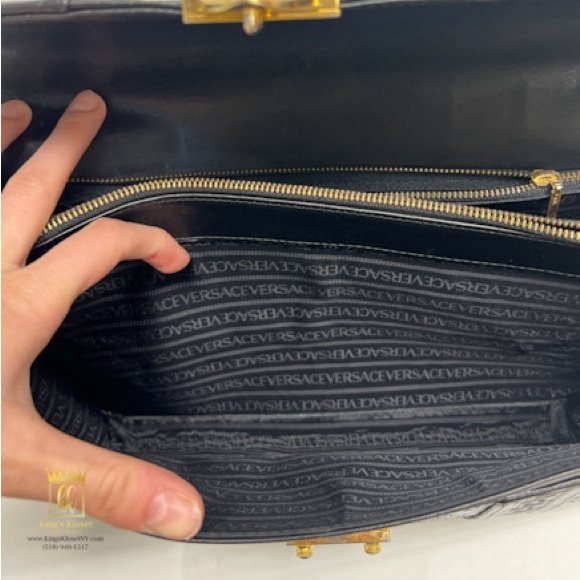 Versace top handle sunburst bag - Picture 11 of 16
